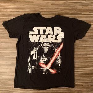 Star Wars Kylo Ren Graphic Print Shirt Size Large